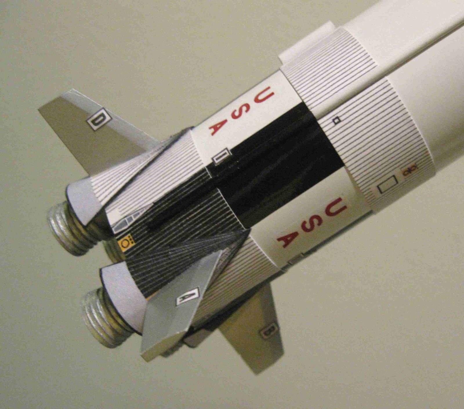 Model Rocket Building Dr. Zooch Saturn V Build Finished!