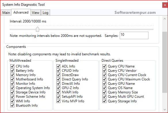System info diagnostic tool System info diagnostic tool
