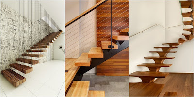 modern interior staircase design ideas with railing