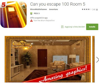 Soluzioni Can you escape 100 Room 5 di tutti i livelli