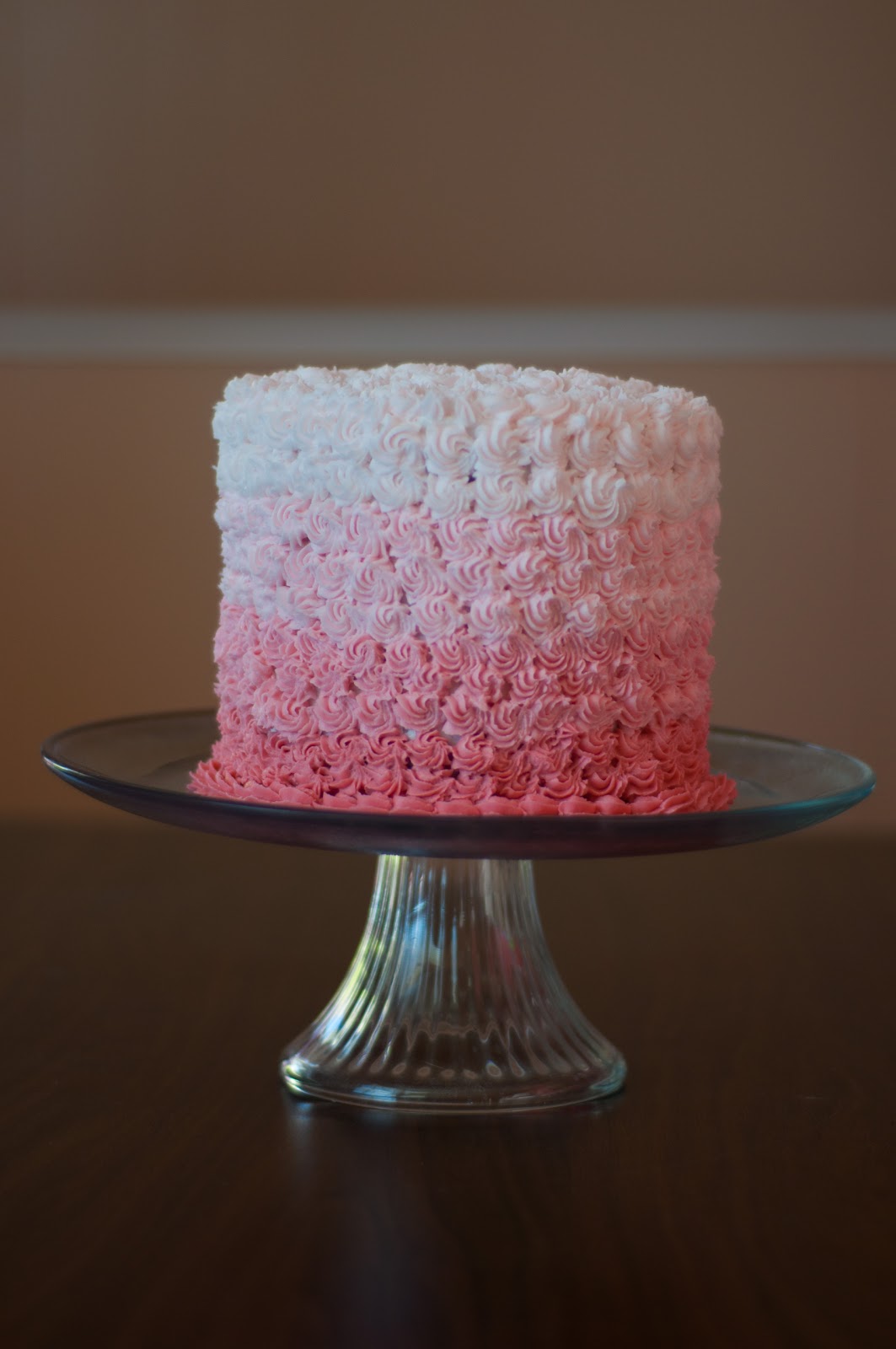 "How Sweet It Is" Cakes Shades of pink birthday cake