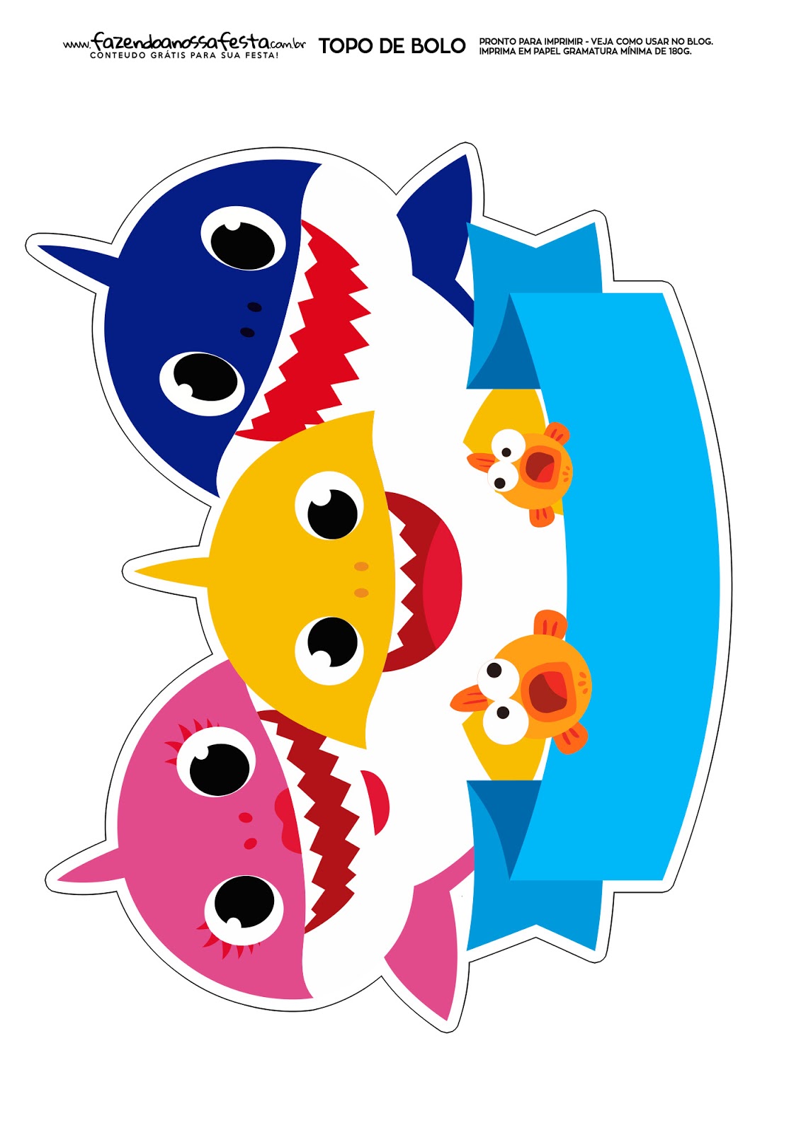 Baby Shark Printable Printable World Holiday Baby Shark Printable Printable World Holiday