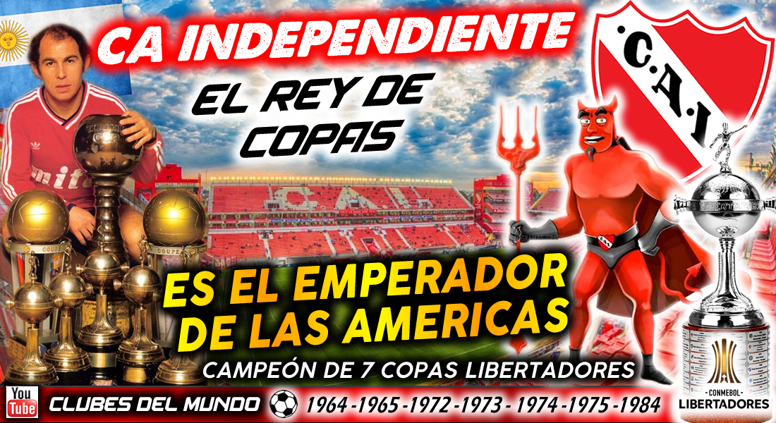 As USA Latino - Conoce a los clubes con más títulos de Copa Libertadores  ⚽🏆 Club Atlético Independiente encabeza la lista 🔝