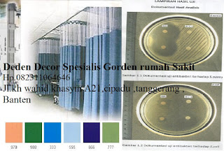 Gorden Rumah Sakit anti bakteri-DEDEN DECOR Gorden Rumah Sakit anti bakteri-DEDEN DECOR