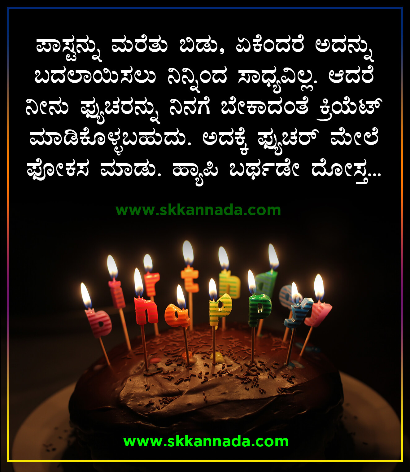 Happy Birthday Wishes in Kannada