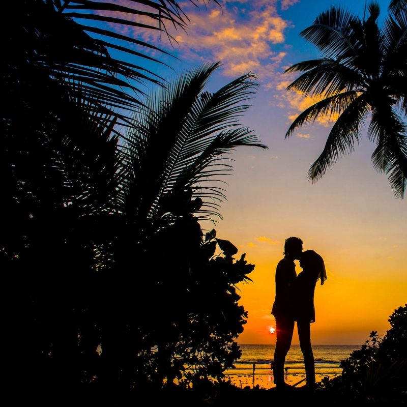 pareja de luna de miel