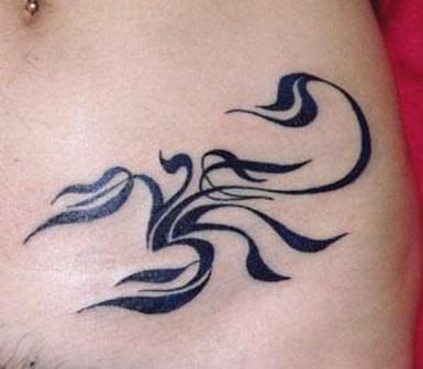 Best Spider Tattoo Design Back Body Man Tribal Scorpion Tattoos Scorpion 