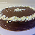 TARTA  DE CHOCOLATE NUTELA Y OBLEAS