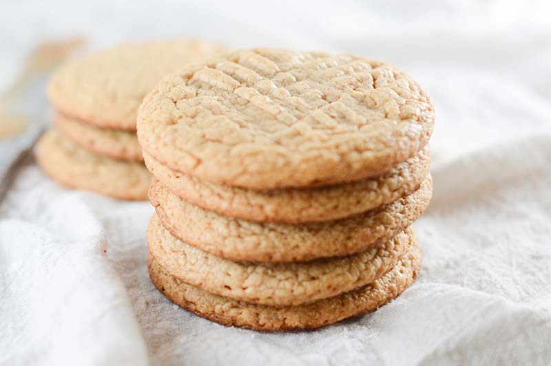 Easy 4 Ingredient Peanut Butter Cookies | Sunny Day Family