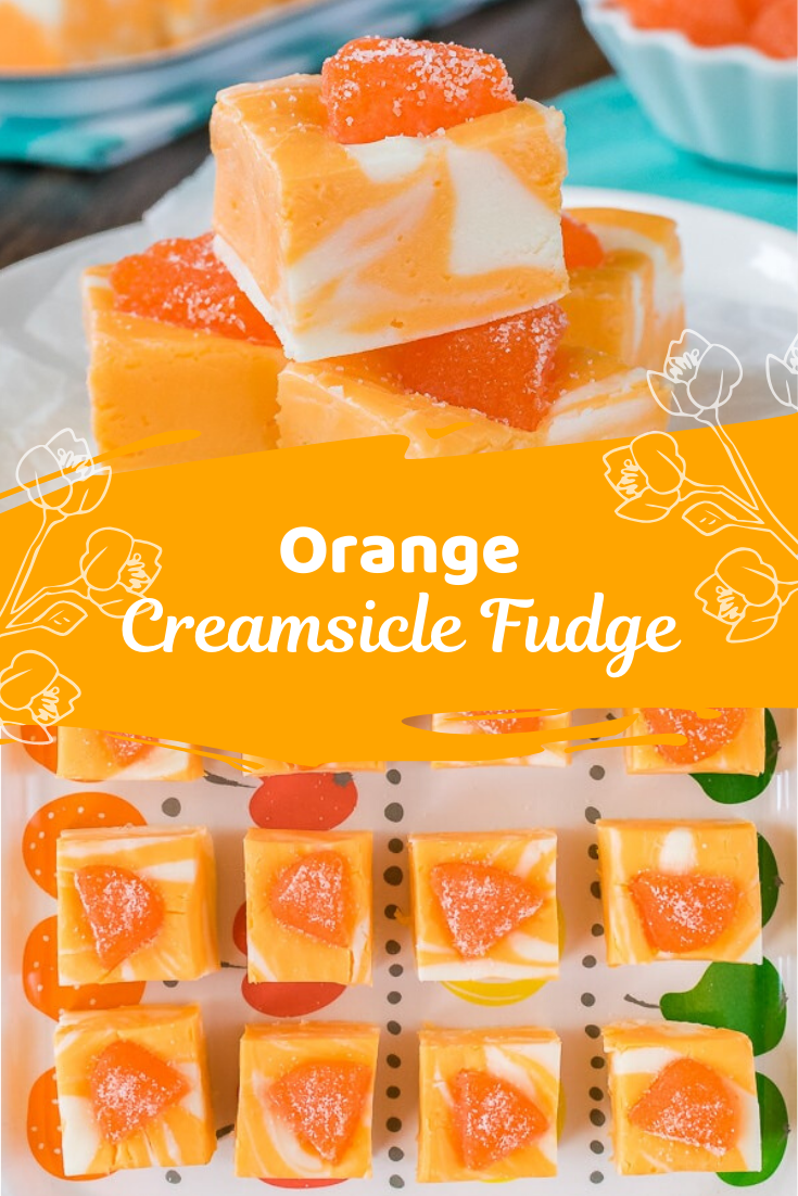 Orange Creamsicle Fudge