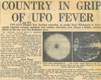 I7NIPUYLZFHYRFHWK45KPGB6CU Tripulación recuerda 40 años después el día en que un OVNI fue visto en Kaikōura