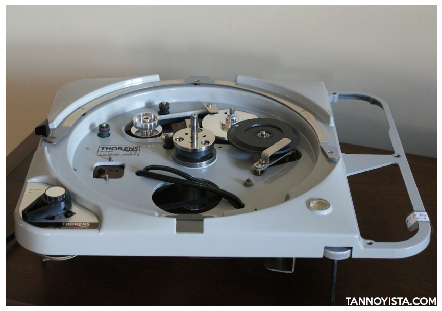 Thorens TD-124 refurbished by Schopper