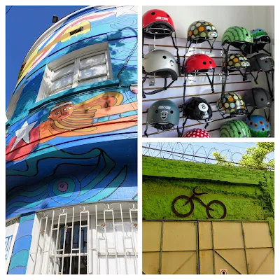 La Bicicleta Verde bicycle tour office in Santiago Chile