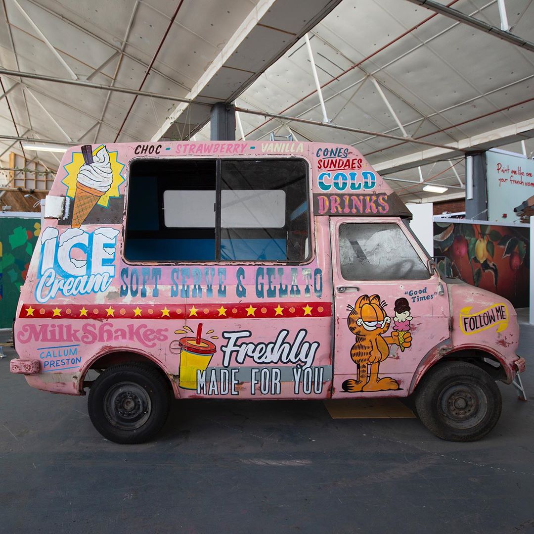 Bedford CF2 Van 1976 Bedford CF Ice Cream truck