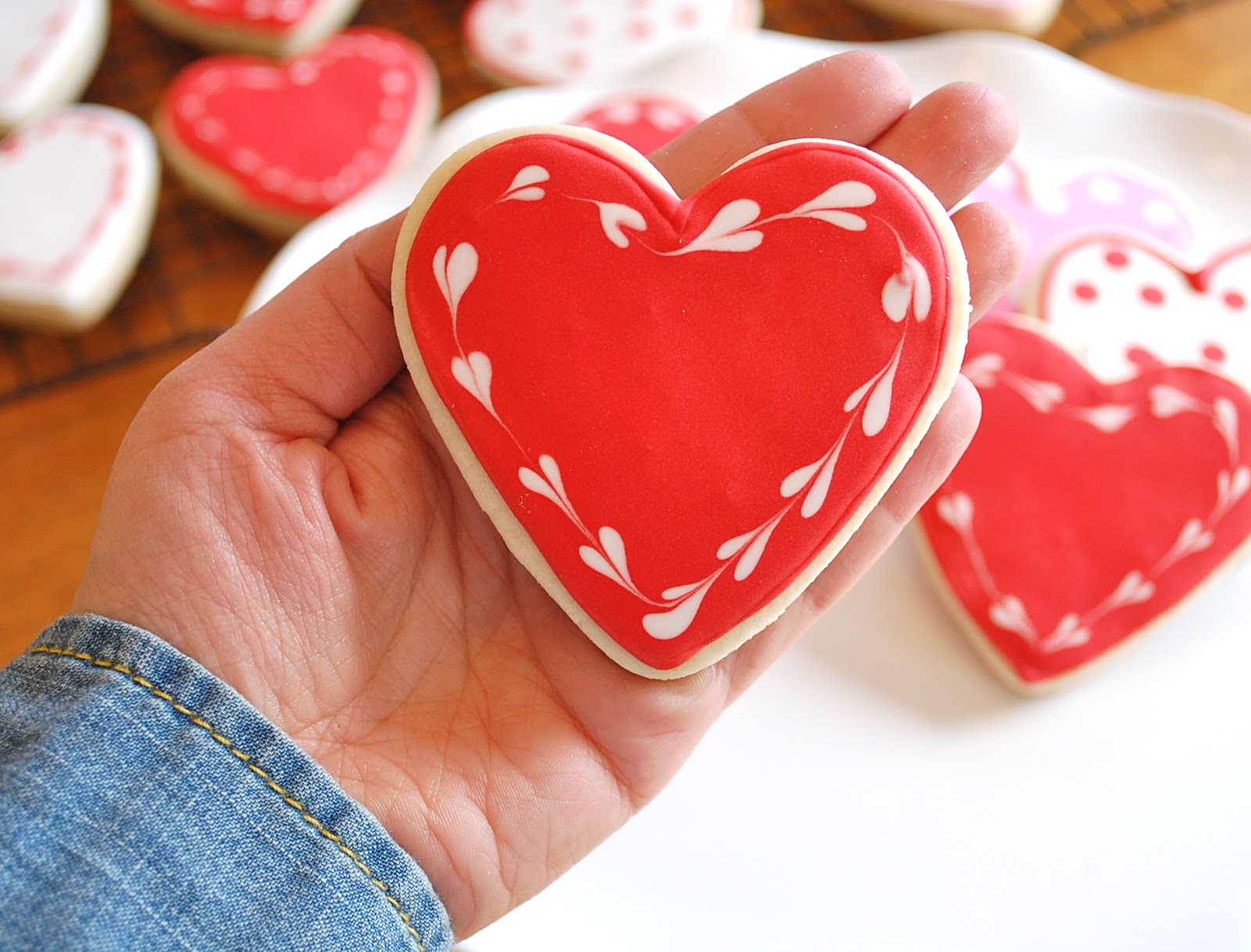 Chef Mommy: Valentine's Day Heart Sugar Cookies
