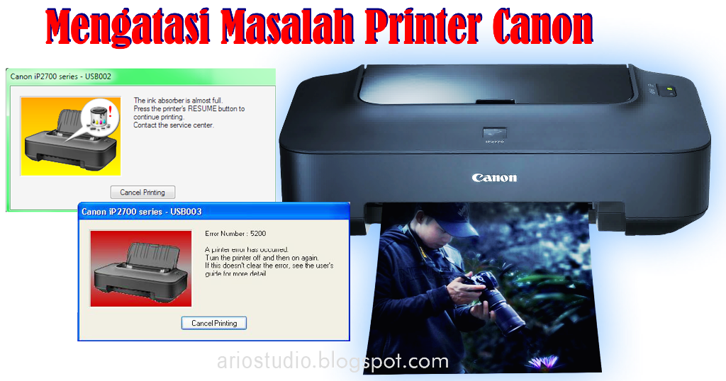 Cara Reset Printer Canon Ip2770 Homecare24