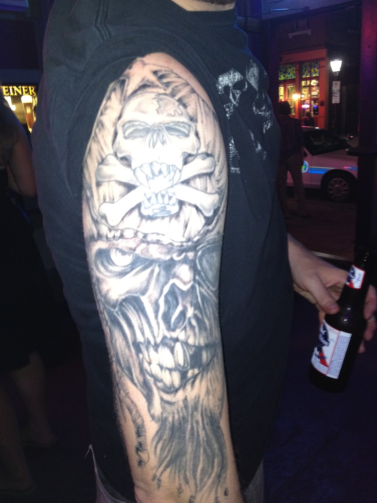 Reflections Upon My Skin Bars, Butterflies and Skulls....