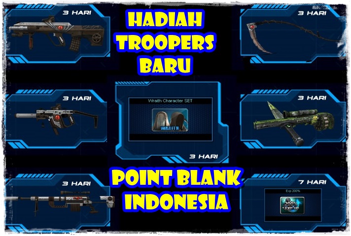 Hadiah Buat Troopers Baru PB Zepetto 2020 Minggu Ini