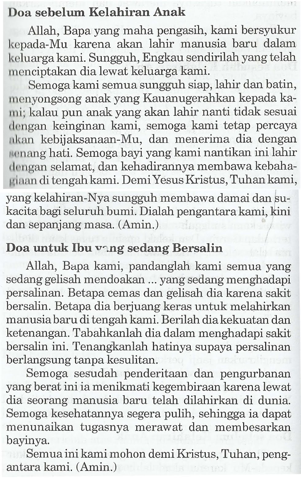 Doa Sebelum Makan Katolik Blog Pendidikan