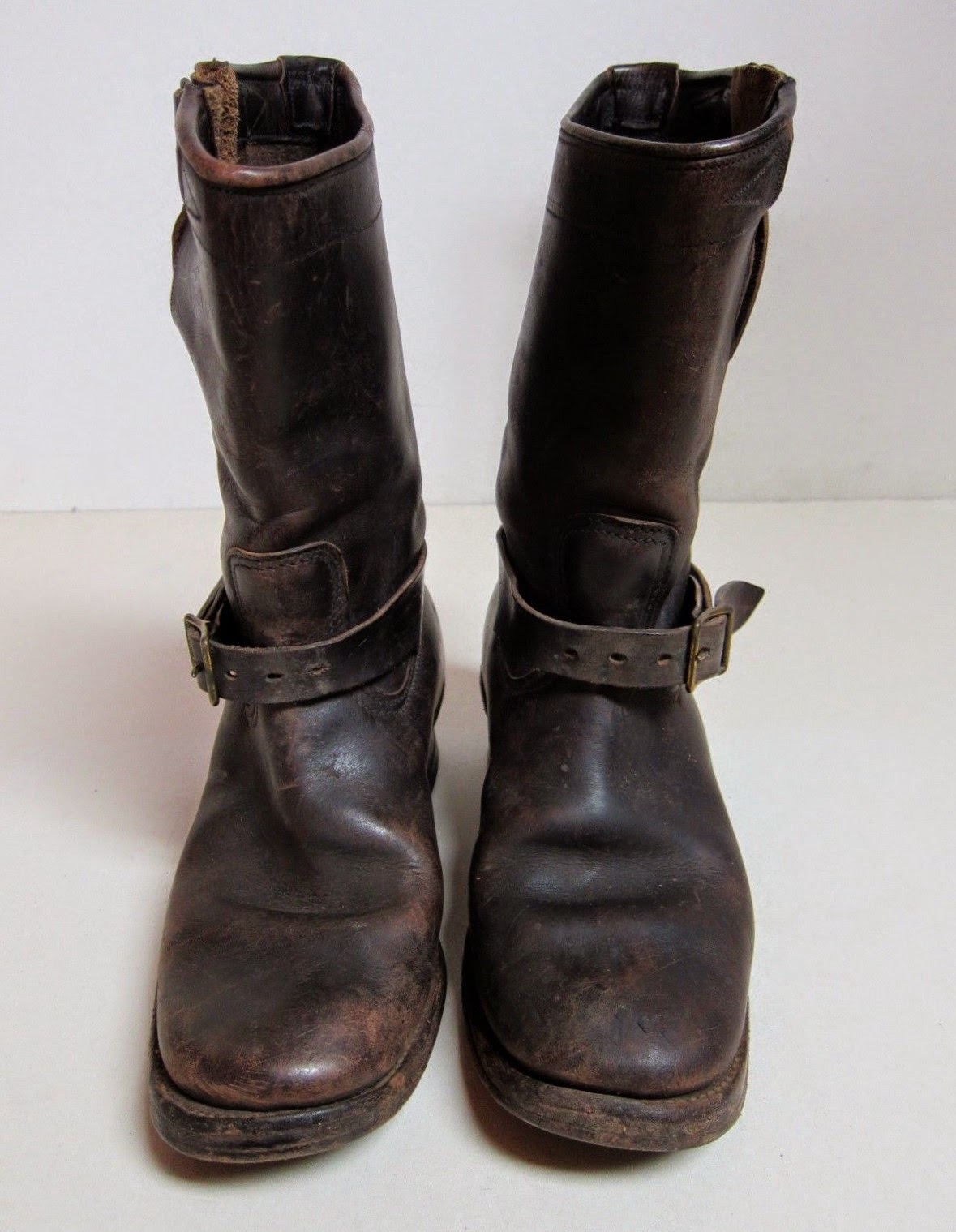 Vintage Engineer Boots: RARE 1930'S KNAPP ENGINEER BOOTS