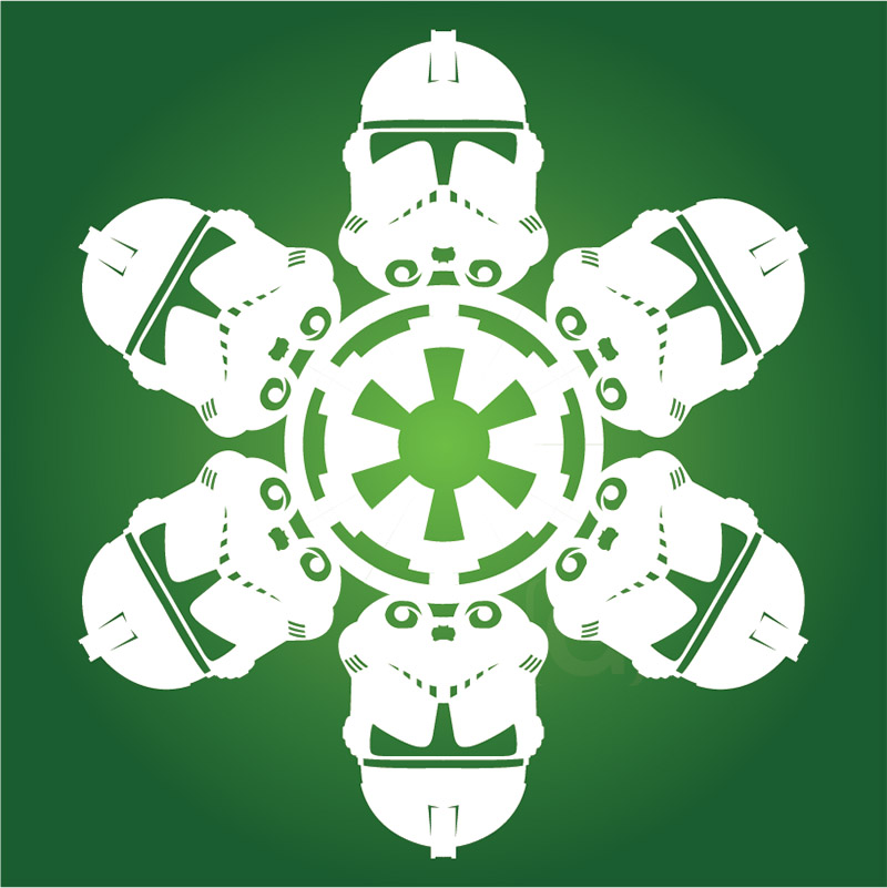 New Star Wars DIY Snowflake Templates