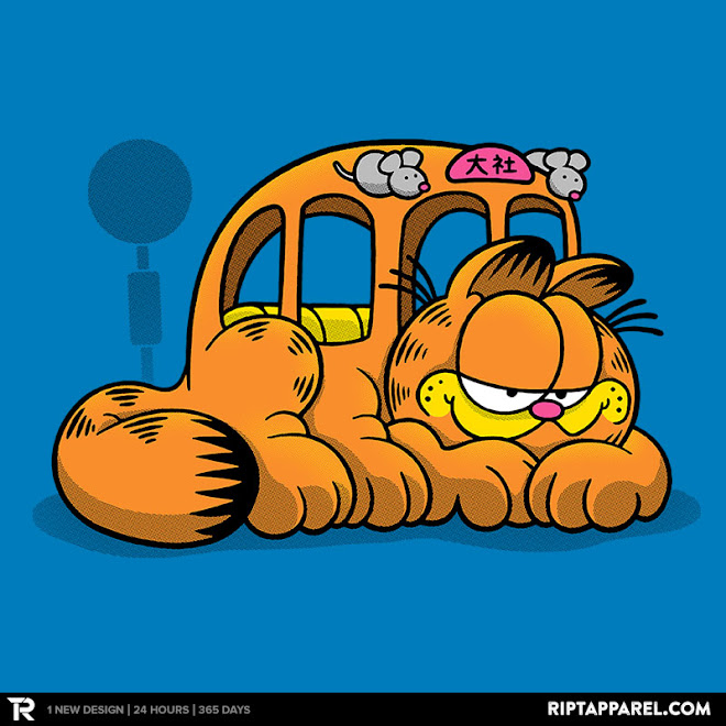 Today's T : 今日のサツキとメイも乗るのをためらいそうなネコバス Tシャツ