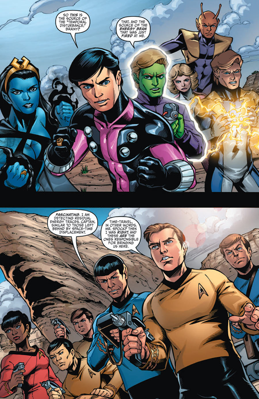 Image result for star trek legion of superheroes
