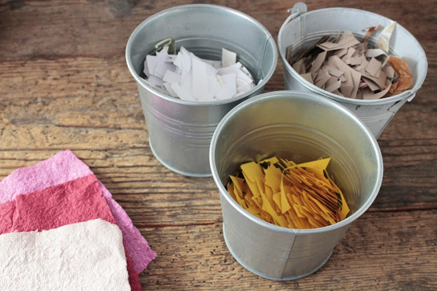 come-fare-fogli-carta-riciclata-materiale come-fare-fogli-carta-riciclata-materiale