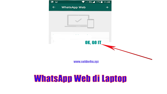 cara menggunakan WhatsApp Web di Laptop 