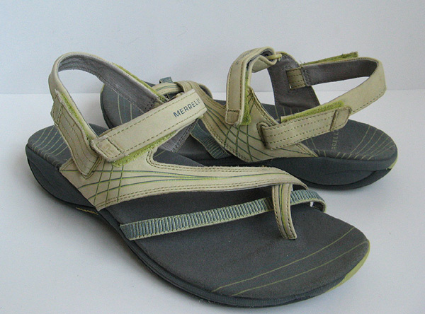 MERRELL GREEN WATER SPORT SANDALS WOMENS SIZE 8