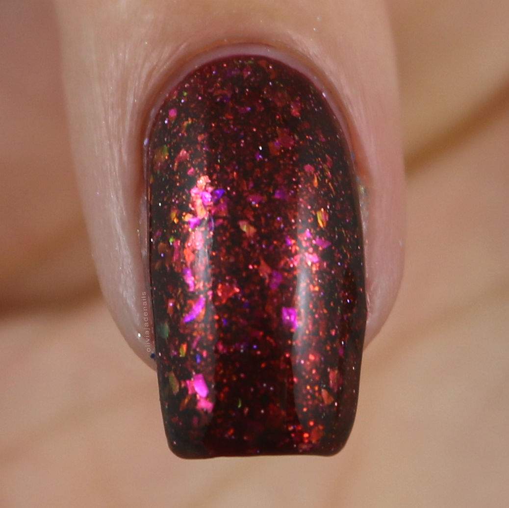 Glam Polish Kiss Me, Fat Boy! swatched by Olivia Jade Nails