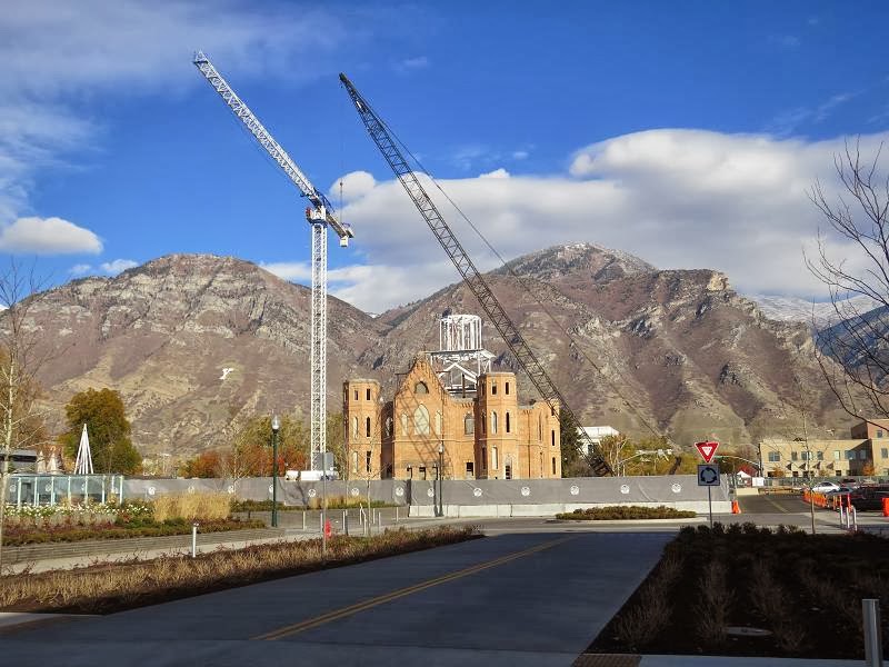 New Temple in Provo Trick Or Treat