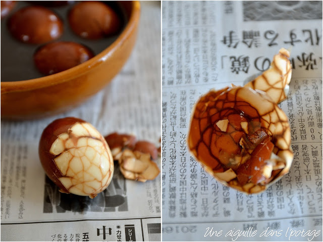 Taïwan marble tea egg