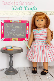 Back to School Doll Crafts