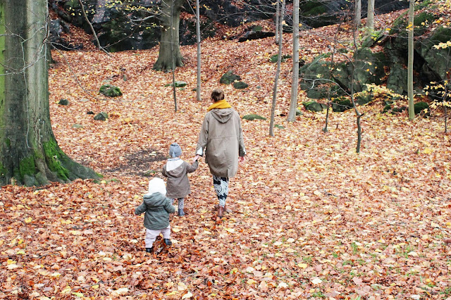 1 Vi tog med oss kakor och gick till skogen.