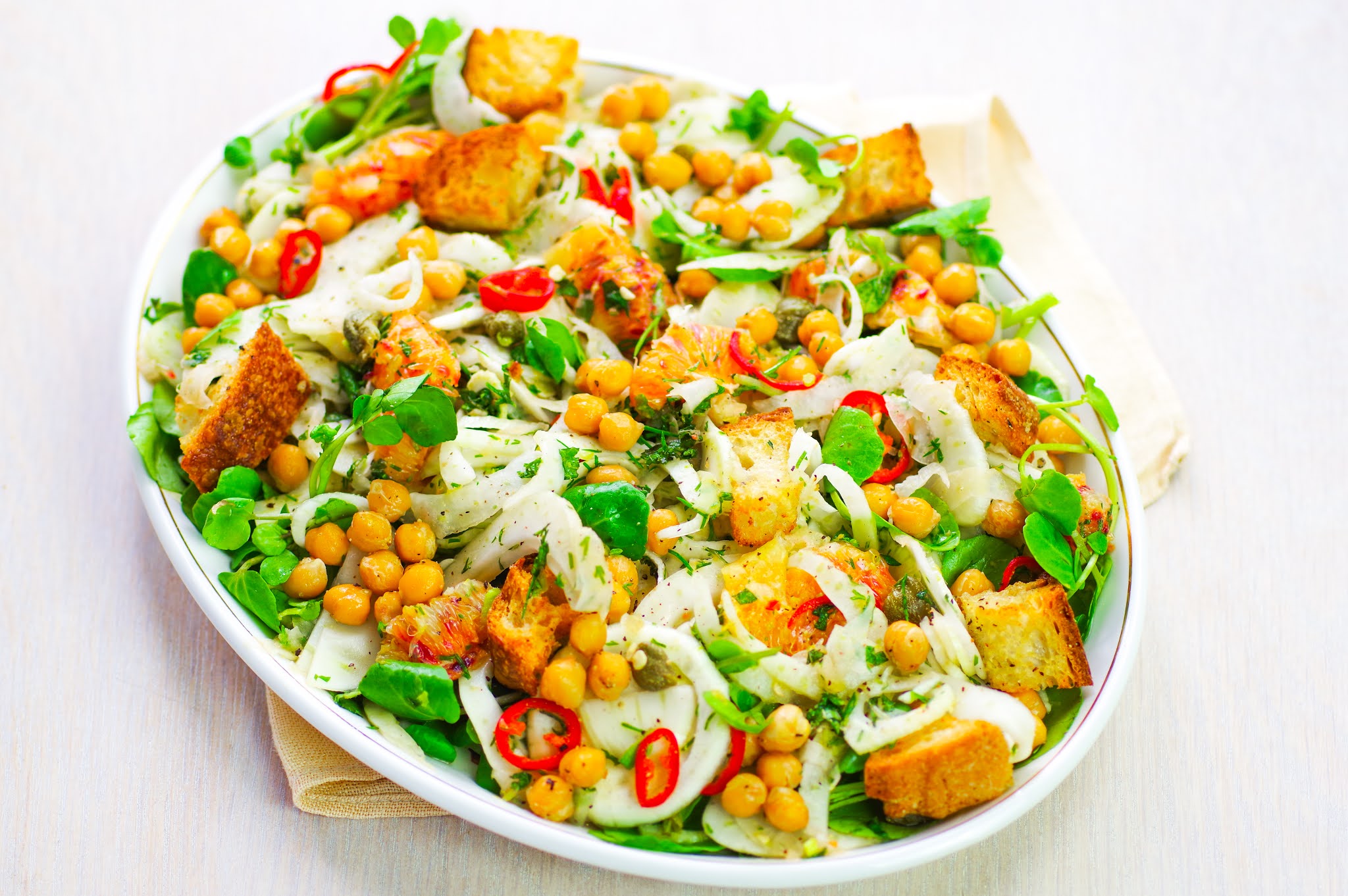 Fennel & Blood Orange Salad Euphoric Vegan