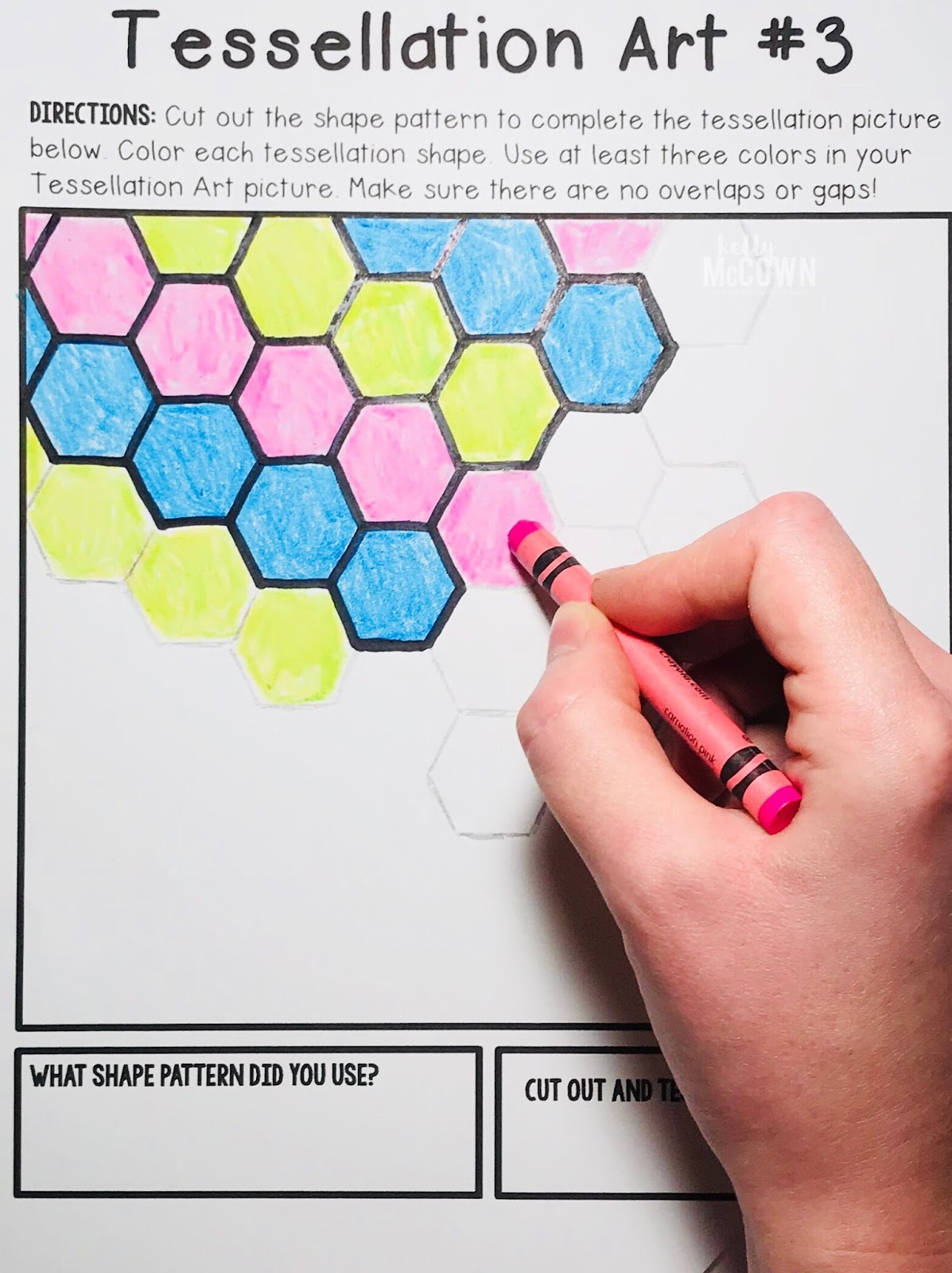 How to make a tessellation from a square image