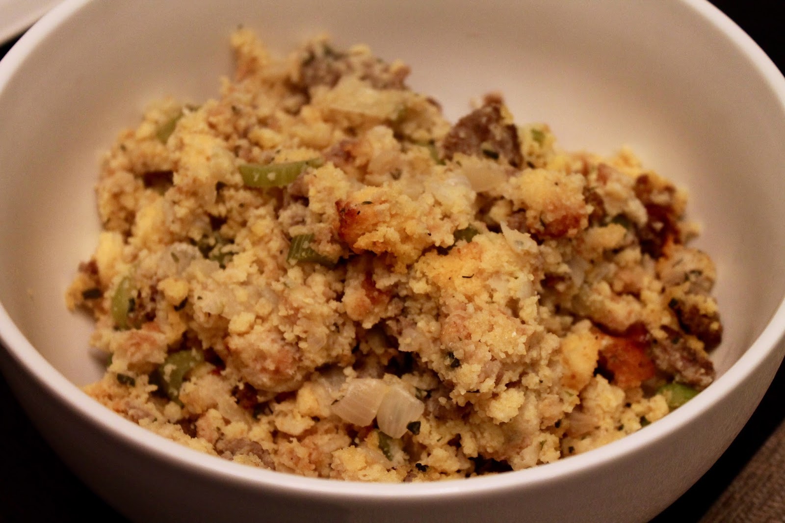 Cook In / Dine Out: Sausage Cornbread Stuffing