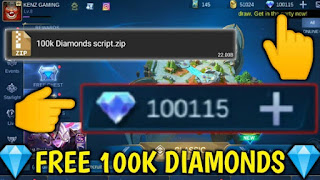 Script 100.000 Diamond Gratis Mobile Legends Patch Beatrix Terbaru 2021