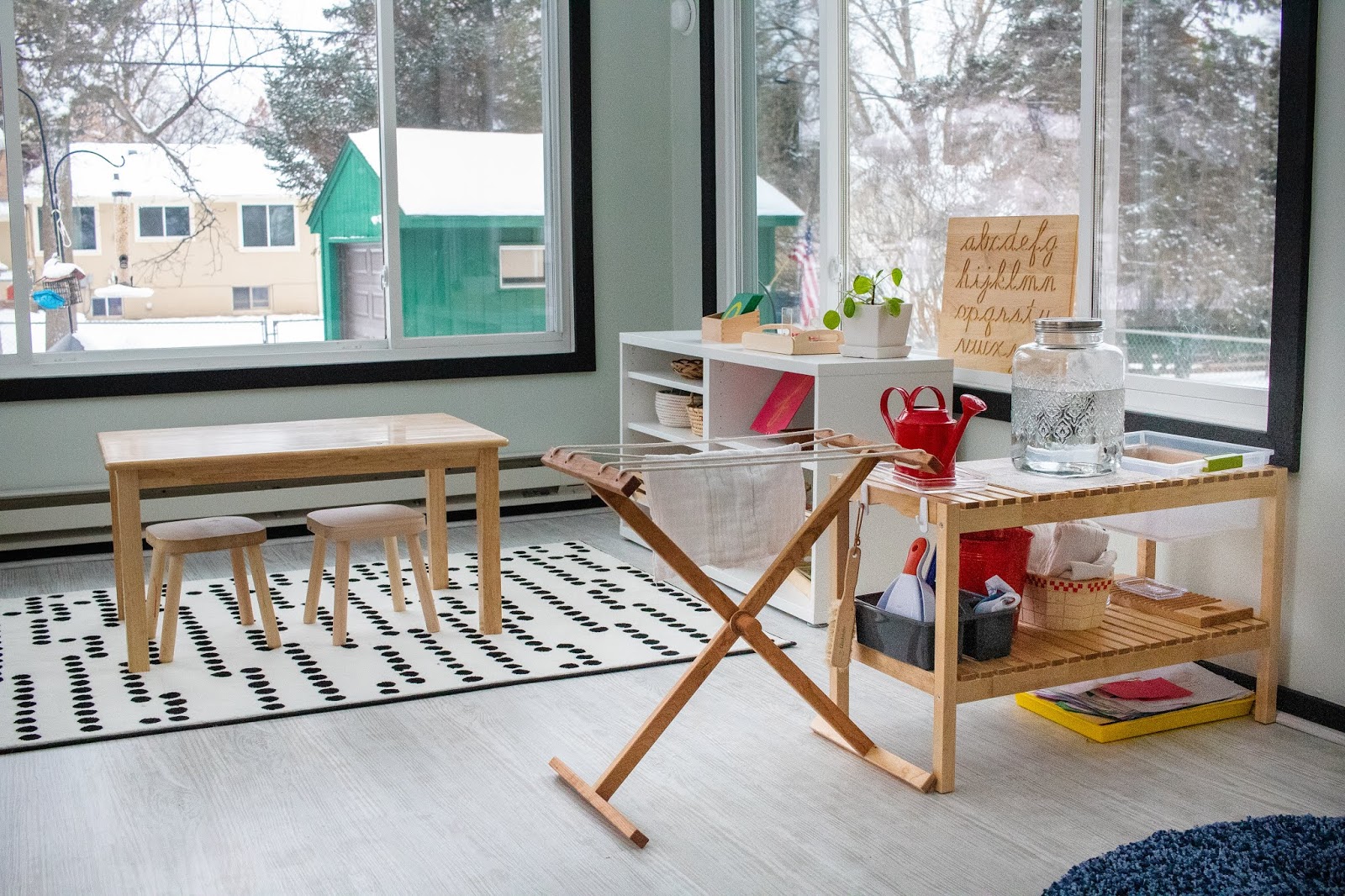 Our Multi-Age, Multi-Use Montessori Playroom 