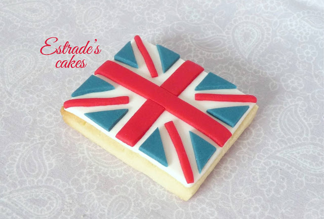 galletas de bandera de Gran Bretaña 1