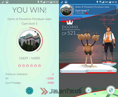 Cara Cepat Naik Level Pokemon Go , memenangkan gym Cara Cepat Naik Level Pokemon Go , memenangkan gym