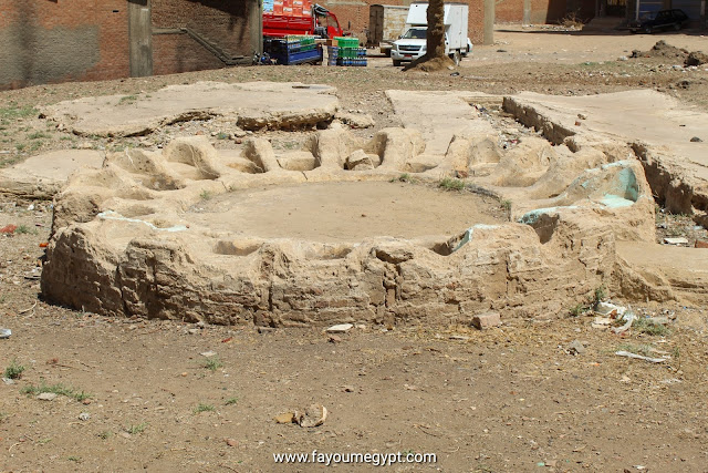 الحمامات اليونانية القديمة في مدينة الفيوم