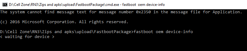 [Fix] Fastboot/ADB device connection "waiting for device" error fix for