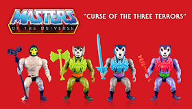 Masters of the Universe Curse of the Three Terrors Action Figures by Super7