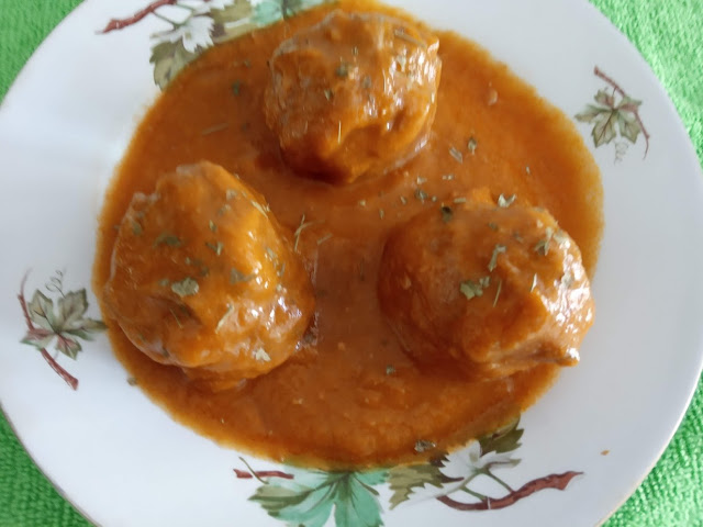 Albondigas De Ternera En Salsa Española