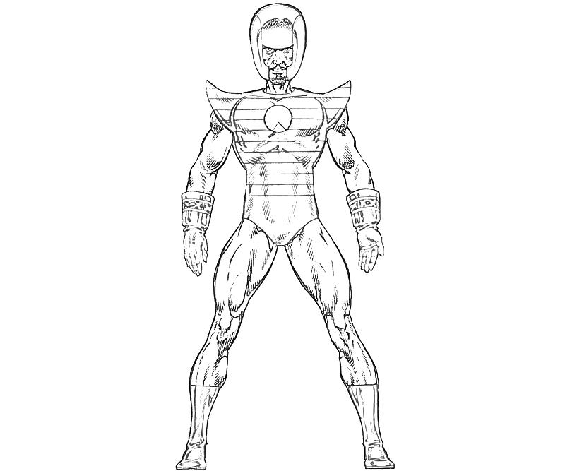 ultimate alliance coloring pages - photo #33
