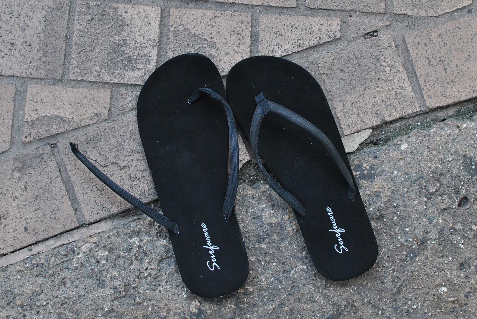 broken stone slippers