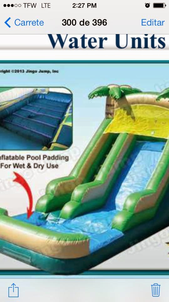 renta de brincolines para el Dallas TX.