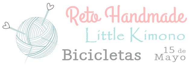 Reto handmade Little Kimono: bicicletas.